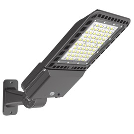 WYZM 200W LED Shoebox Light Commercial Street Light 28000 Lumen IP65 Waterproof Arm