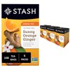 Stash Tea Sunny Orange Ginger Herbal Tea - Naturally Caffeine