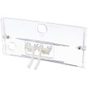 Geberit Transparent Protective Plate for Design 200 F and Twinline