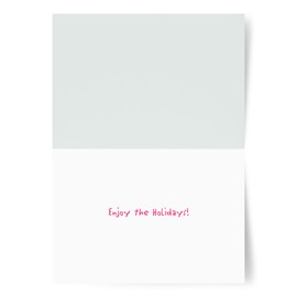 PALM PRESS Photographic Happy Holidays Cards, Squirrels Play Catch (6 Cards with White Envelopes)