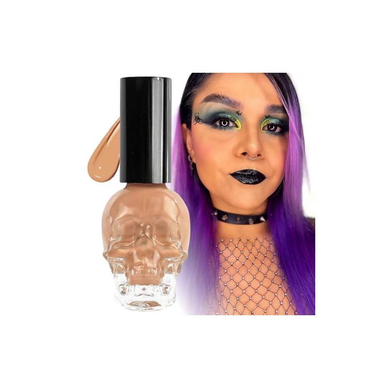 Malagna Cosmetics Base Maquillaje Líquida Vegana, Limbo, 30ml