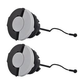 CGEAMDY Pack of 2 Oil Petrol Diesel Filling Caps, Gas Fuel Oil Petrol Diesel Fuel Cap for MS250, for Chainsaw, Brushcutter, Hedge Trimmer, Lopper (Tank Cap)