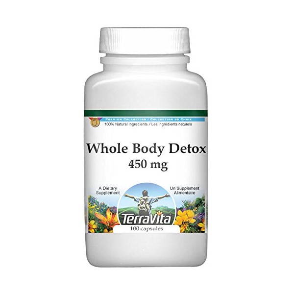 Whole Body Detox - 450 mg (100 Capsules, ZIN: 516523) - 3 Pack