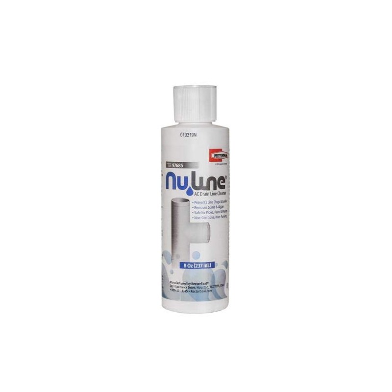 (12)-Pack NuLine HVAC Condensate Nu-Line Drain Cleaner, 8 Ounce