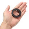 sourcing map 12 Pcs Solid Nitrile Rubber Flat Washer DN40