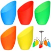 LIFKOME Horseshoe Lampshade Plastic Light Shade Inclined Horseshoe Lamp Cover