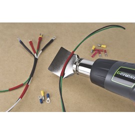 Genesis GHG1500A Dual Temperature Heat Gun Kit With Fast Heat High And Low Settings 572F/1000F, Air Reduction Nozzle, Reflector Nozzle, And Two Deflector Nozzles with 2 Year Warranty
