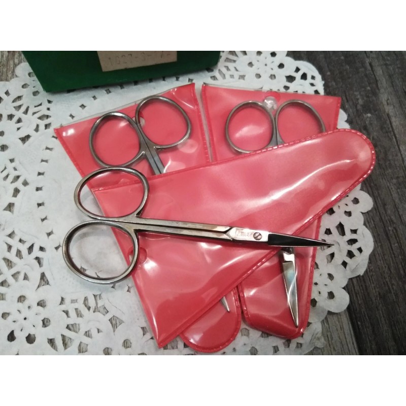 Hoffritz VTG Hoffritz Scissors Curved NAIL GROOMING 3.5" ( 3PK