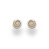 DUR Schmuck: O5214 Sand Spiral 2.0 Stud Earrings with Beach