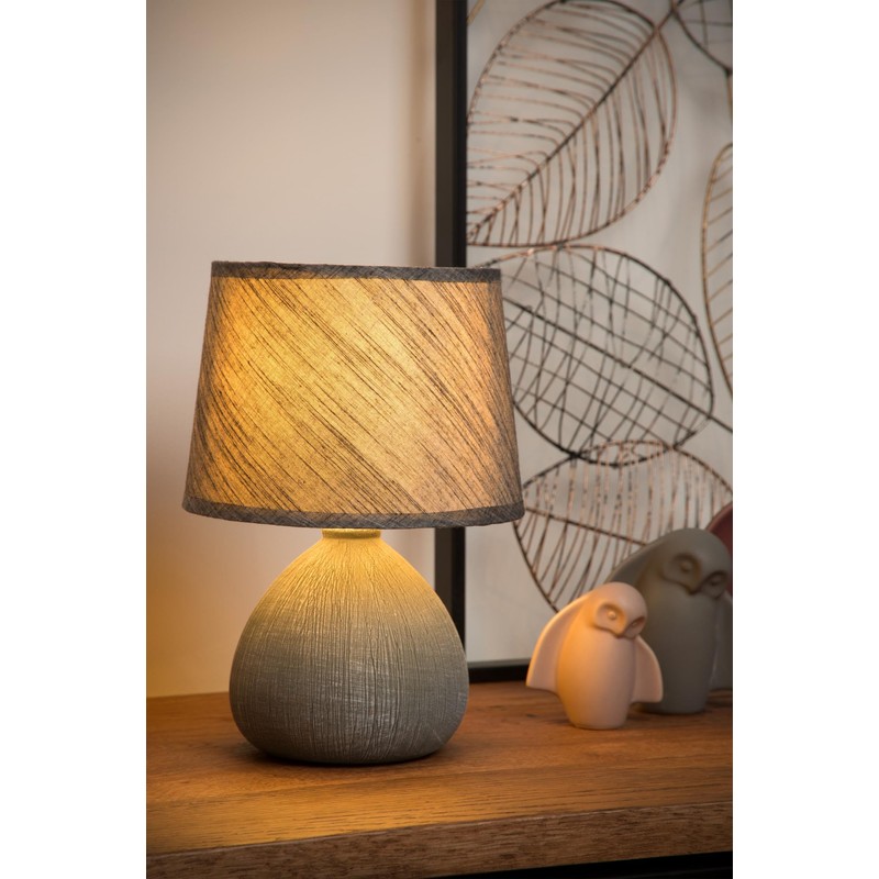 Lucide RAMZI - Table Lamp - Grey