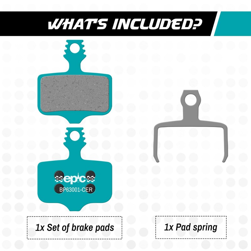 epic Disc Brake Pads for SRAM Rival, RED, Apex, Force,