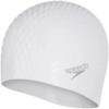 Speedo Unisex Adult Bubble Active + Cap Swimming Cap, White,