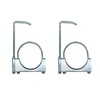 2 Pcs 4" Universal Exhaust Clamp with Hanger, Exhaust Hangers