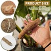 3 Pack Moss Pole Monstera Plant Support, 28 Inch Bendable