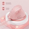 Vertical Mouse, Wireless Ergonomic Optical Mouse (BT 5.0 + Bluetooth