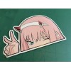 Stickup Zero Two Peeker Decal sticker - Waterproof and UV