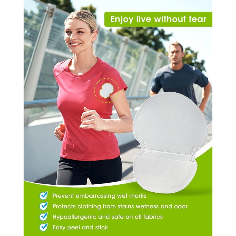 Underarm Sweat Pads, Sweat Pads, Women's, Men's, Pack of 100,