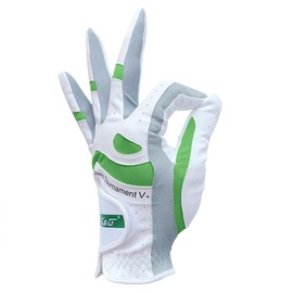 IPENNY Men Golf Breathable Glove Synthetic Leather Left Hand-Golf Gloves All Weather Grip Gloves Worn on Left Hand