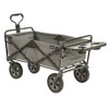 Mac Sports Collapsible Outdoor Utility Wagon with Folding Table and