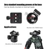 SUNWAYFOTO SQC-50 Universal Arca Swiss Clamp, 50 mm Quick Release