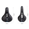 HOUSON bicycle saddle, gel bicycle seat, ergonomic bicycle saddle for