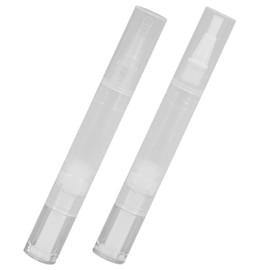 SEWACC 2pcs Nail Oil Applicators Empty Lip Gloss Tube Nail Nutrition Pen Ergonomic Design for Even Application Travel Bottles for Cosmetics
