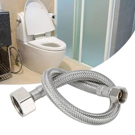 Cafopgrill 3cm 7/8 Inlet 3/8 Outlet Threaded Copper Toilet Braided Water Inlet Hose Home Bathroom Accessories