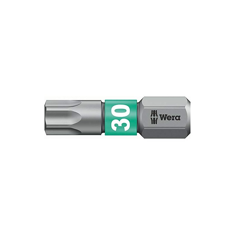 Wera 867/1 BTZ Torx BiTorsion TX30 Bit 25mm Pack 10