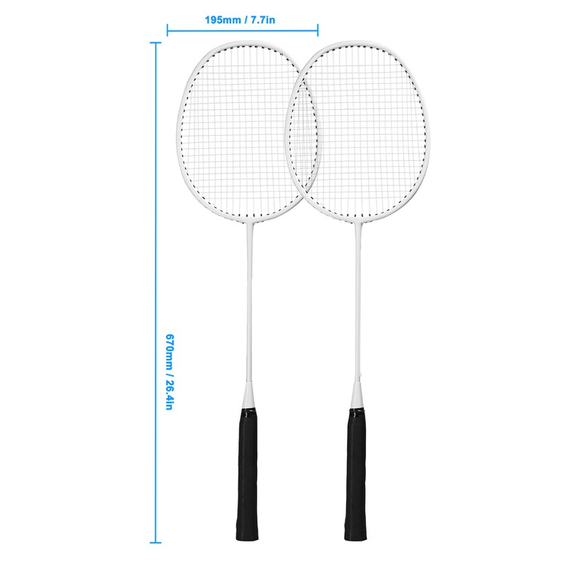 Training Badminton Racket Physical Education Exercise Sports Equipment Iron Alloy