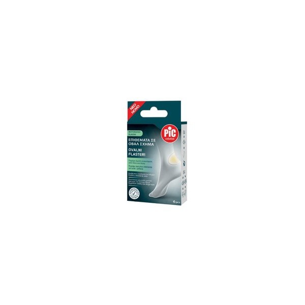 Pic Solution Oval Blister Plasters (4.4 x 6.9cm), 6pcs