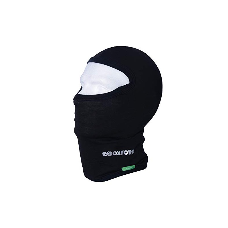 Oxford Balaclava CA001 100% Cotton BLack One Size