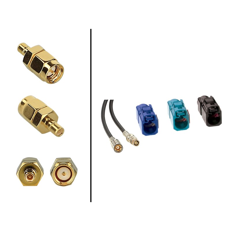 Calearo Fakra Antenna Extension Set SMB/SMA 5.0 m for DAB