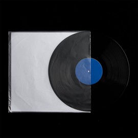 50x Premium Anti-Static Vinyl Record Inner Sleeves, 3-Ply Rice Paper LP Sleeves, Clear Durable Protective Covers for 12" Records, Acid-Free Protection Against Scratches,Vinylplade indvendige etuier