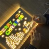 LED Note Board with Colors, LED Drawing Board for Children,