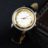 Alloy Quartz Movement Watch Men Elegant Shiny Rhinestone Watch with
