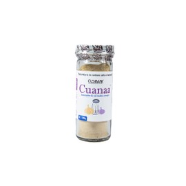 Cusibani | Cuanaa: Sal Marina Premium con Ajo, Agroecológico, Kosher, Libre de Gluten y Vegano, Presentación en Polvo de 100g