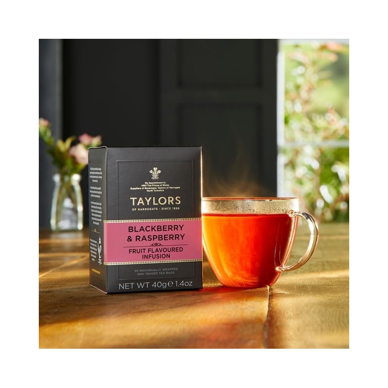 Taylors of Harrogate Herbal Tea Variety Pack, Individually Wrapped Bags,