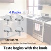 Upgrade 5304525746 Long Stem Stove Knobs Replacements, Compatible with Frigidaire
