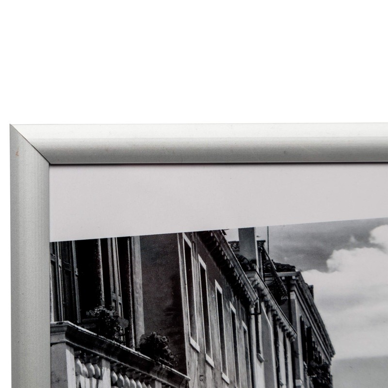 Hampton Frames ALUMINIUM Poster Certificate Photo Frame Silver A4 (21x29.7cm)ALI9A4NG