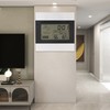 Digital Weather Clock Temperature and Humidity Display Aluminum Shell Digital