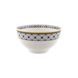 Audun Ferme Rice Bowl by Villeroy & Boch - Premium Porcelain - Made in Germany - Microwave and Dishwasher Safe - 20 Ounce Capacity