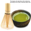 Batidor de Té, Batidor de Matcha de Bambú , Polvo