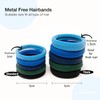 Basic Sense Regular Hair Ties - Premium Cotton Mixed, Seamless