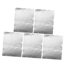 VILLFUL 5 Sheets Aluminum Repair Patches for Pots and Pans Heat Resistant Leak Repair Stickers Easy to Trim Suitable for High Temperature Cooking for Kitchen Use