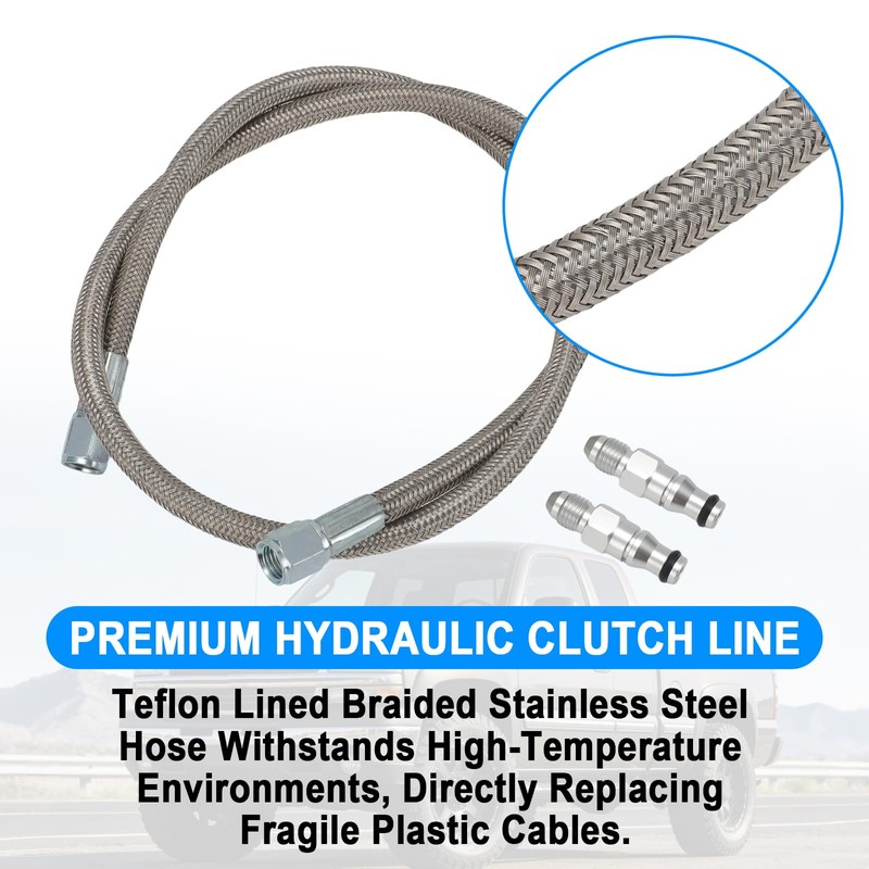 Alpha Rider Hydraulic Clutch Line for 2005-2023 Ford Mustang GT