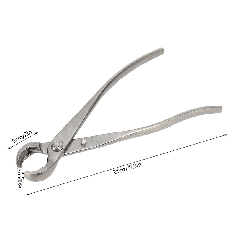Bonsai Cutter 210mm Ergonomic Handle Stainless Steel Branch Cutter Professional
