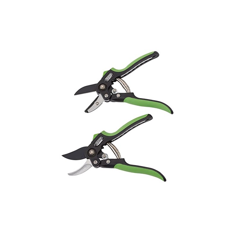 Draper Expert 200mm Bypass & Anvil Secateurs Pruner | Garden