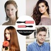 IMAXWAVE Lockige Haarbürste mit 9 Reihen, Curly Kamm mit 9