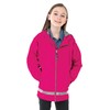 Charles River Apparel Toddler Kids Englander Rain Jacket, hot Pink/Reflective,