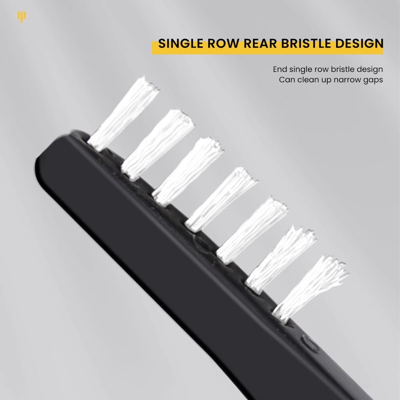 NHBETYS 9 pcs Double-Ended Nylon Detailing Crevice Brushes Kit, All